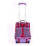 Mochila C/carro Elf 6445A Fucsia 46Cm Abertura En U